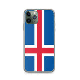 Coque de Télephone Drapeau de l'Islande - Pixelforma