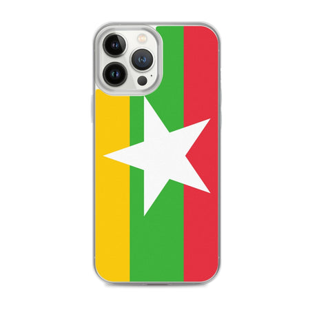 Coque de Télephone Drapeau de la Birmanie - Pixelforma