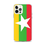 Coque de Télephone Drapeau de la Birmanie - Pixelforma