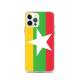 Coque de Télephone Drapeau de la Birmanie - Pixelforma