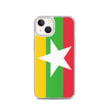 Coque de Télephone Drapeau de la Birmanie - Pixelforma