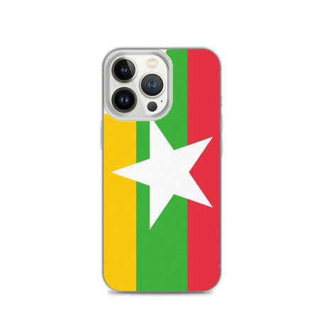 Coque de Télephone Drapeau de la Birmanie - Pixelforma