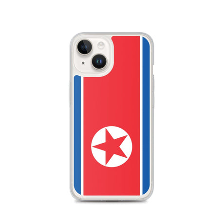 Coque de Télephone Drapeau de la Corée du Nord - Pixelforma