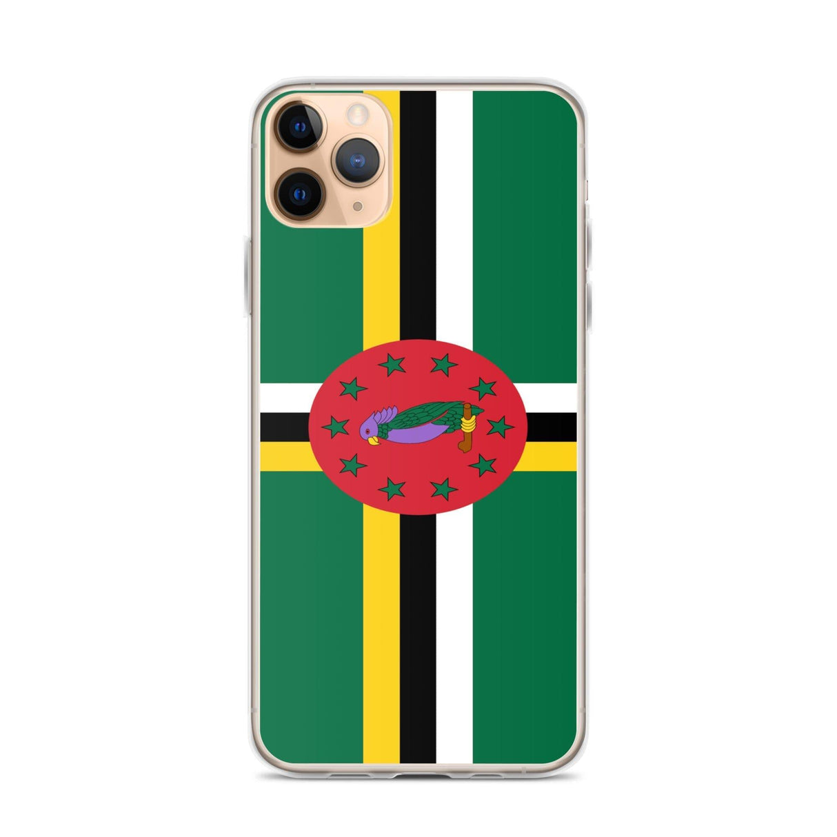 Coque de Télephone Drapeau de la Dominique - Pixelforma