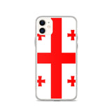 Coque de Télephone Drapeau de la Géorgie - Pixelforma