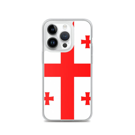 Coque de Télephone Drapeau de la Géorgie - Pixelforma