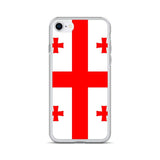 Coque de Télephone Drapeau de la Géorgie - Pixelforma