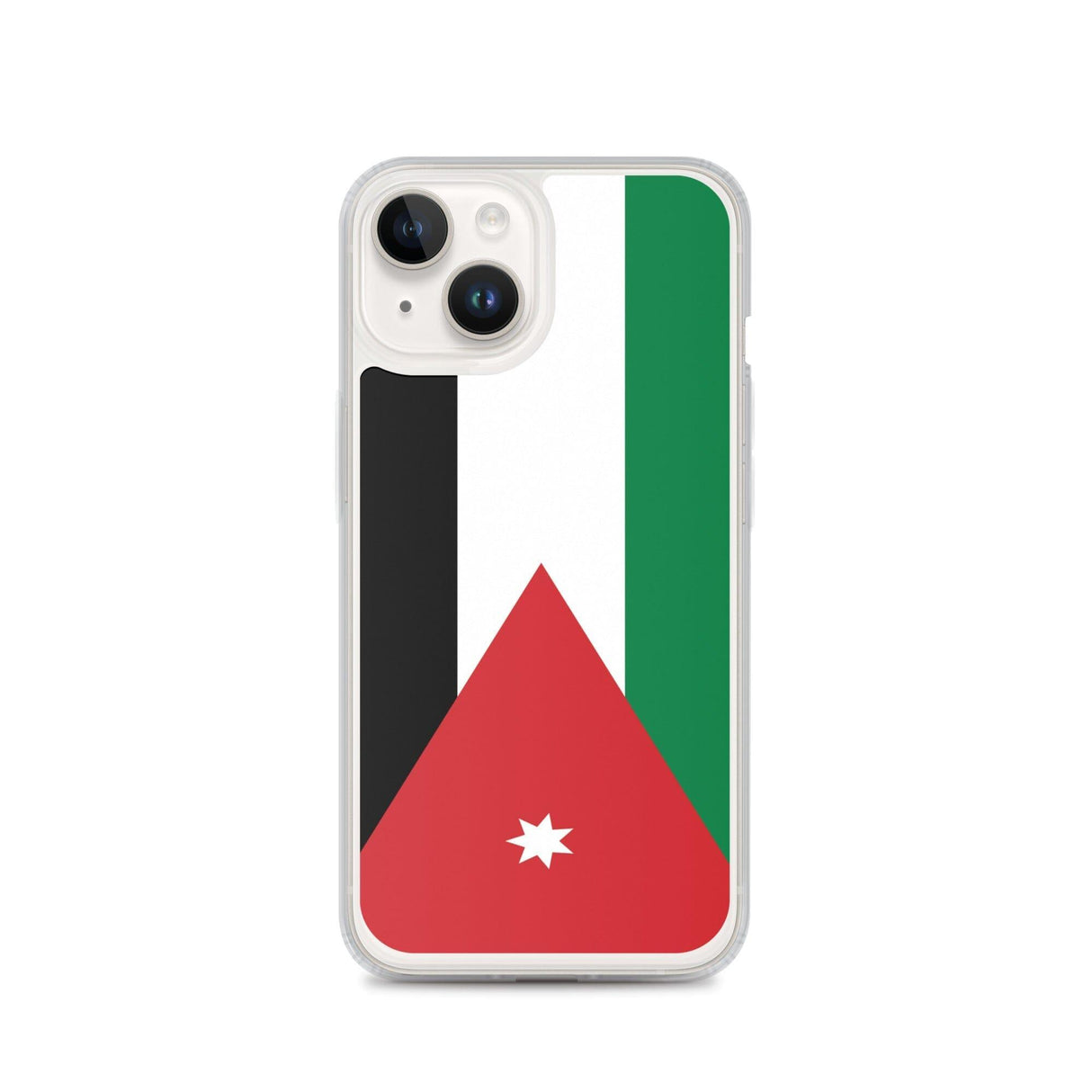 Coque de Télephone Drapeau de la Jordanie - Pixelforma