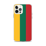 Coque de Télephone Drapeau de la Lituanie - Pixelforma