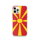 Coque de Télephone Drapeau de la Macédoine du Nord - Pixelforma