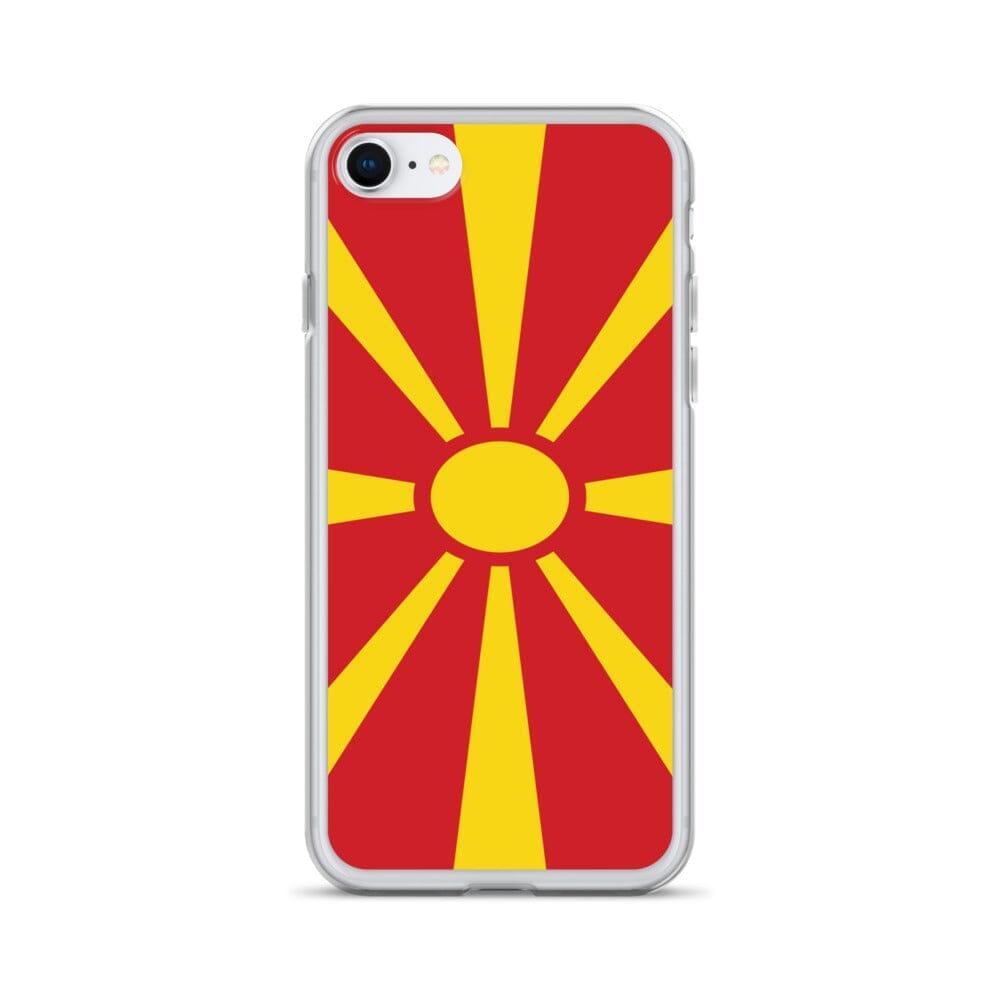 Coque de Télephone Drapeau de la Macédoine du Nord - Pixelforma