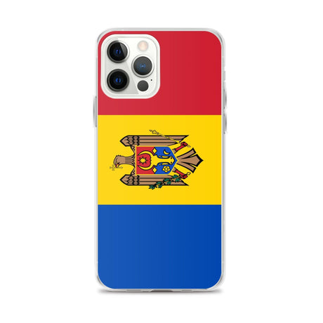 Coque de Télephone Drapeau de la Moldavie - Pixelforma