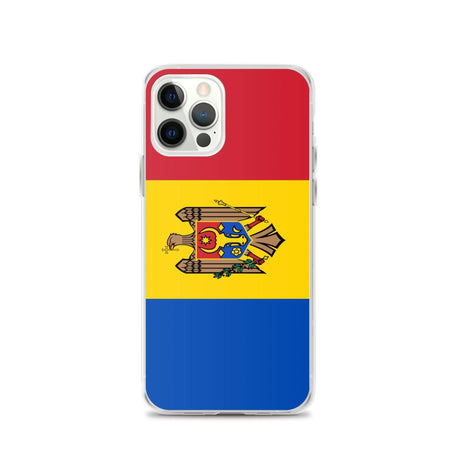 Coque de Télephone Drapeau de la Moldavie - Pixelforma