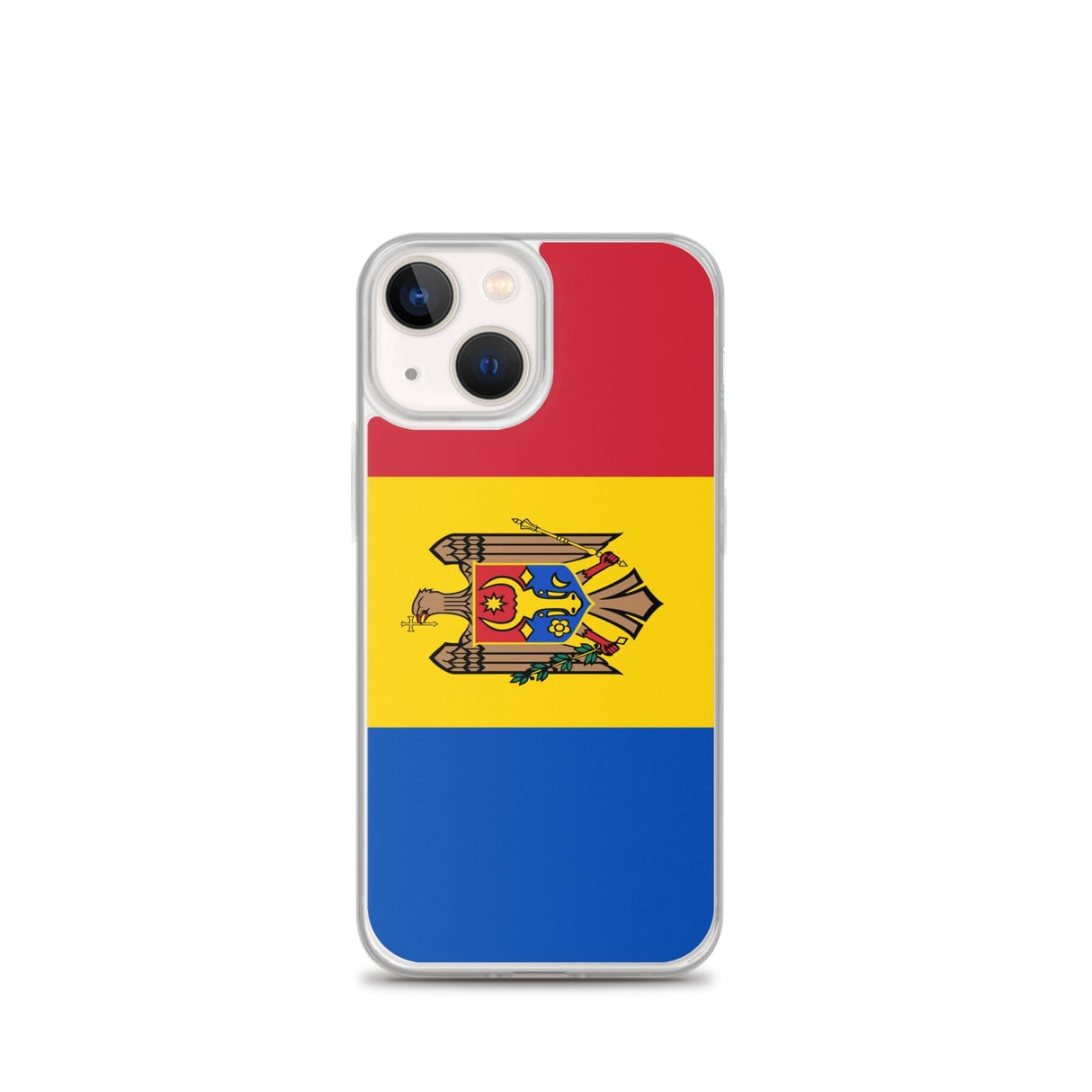 Coque de Télephone Drapeau de la Moldavie - Pixelforma