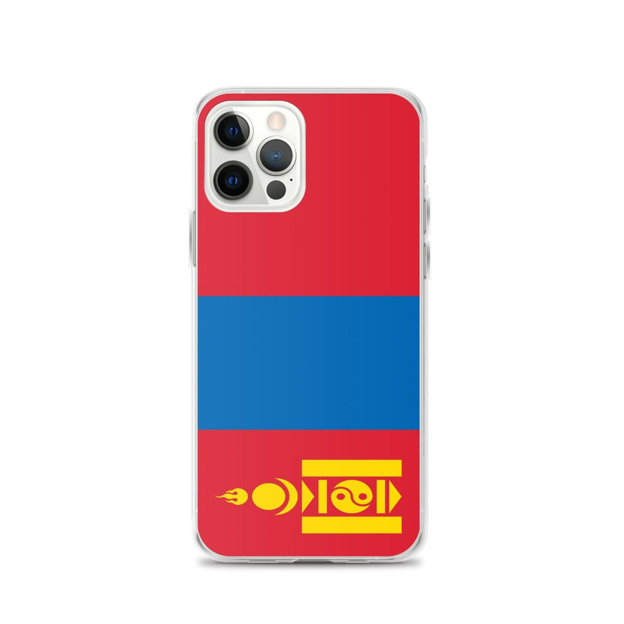 Coque de Télephone Drapeau de la Mongolie - Pixelforma