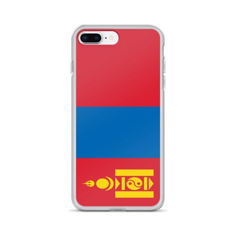 Coque de Télephone Drapeau de la Mongolie - Pixelforma