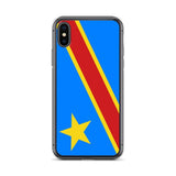 Coque de Télephone Drapeau de la république démocratique du Congo - Pixelforma