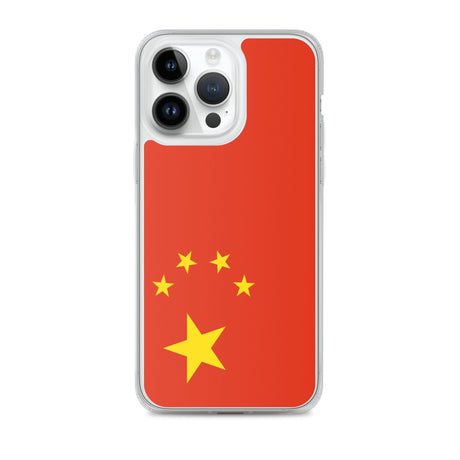 Coque de Télephone Drapeau de la république populaire de Chine - Pixelforma