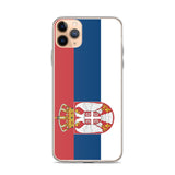 Coque de Télephone Drapeau de la Serbie - Pixelforma