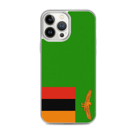 Coque de Télephone Drapeau de la Zambie - Pixelforma