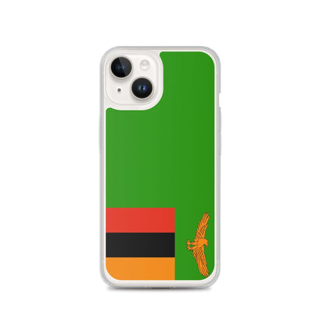 Coque de Télephone Drapeau de la Zambie - Pixelforma