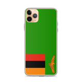 Coque de Télephone Drapeau de la Zambie - Pixelforma