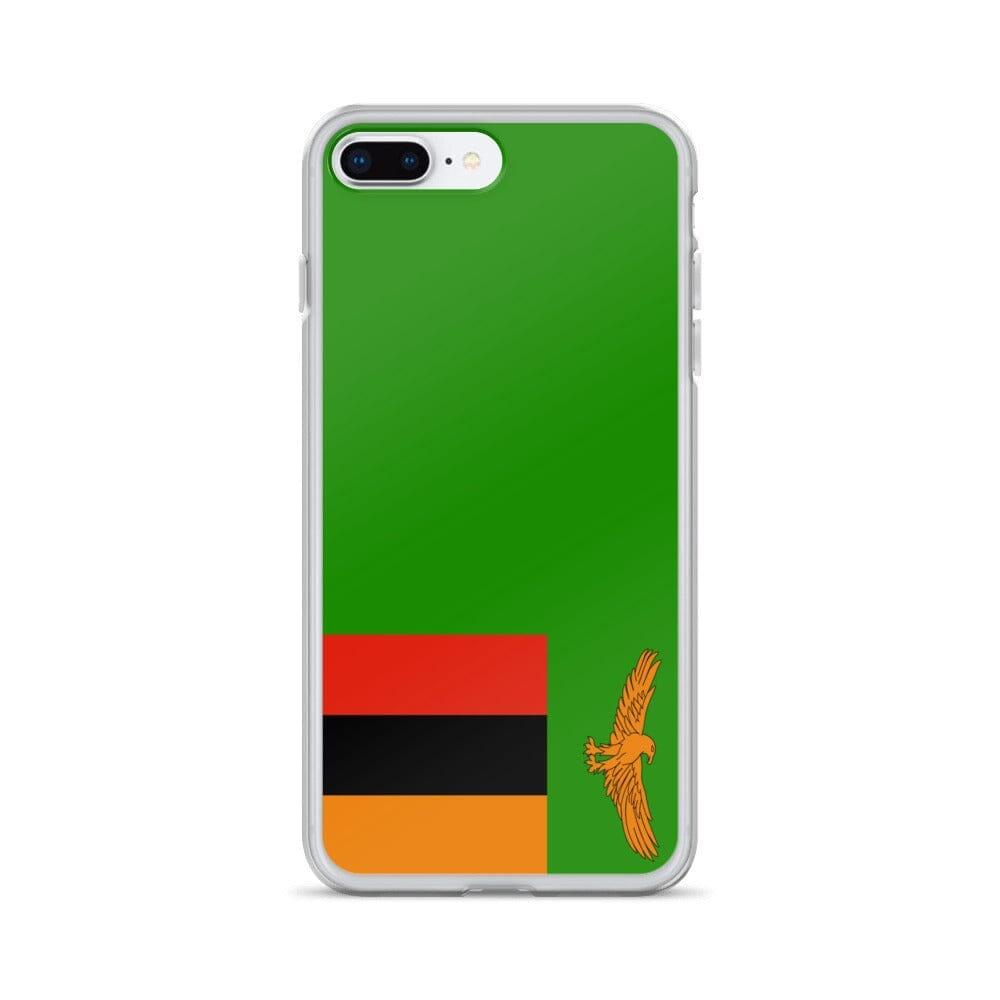 Coque de Télephone Drapeau de la Zambie - Pixelforma