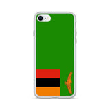 Coque de Télephone Drapeau de la Zambie - Pixelforma