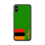 Coque de Télephone Drapeau de la Zambie - Pixelforma