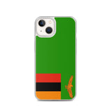 Coque de Télephone Drapeau de la Zambie - Pixelforma