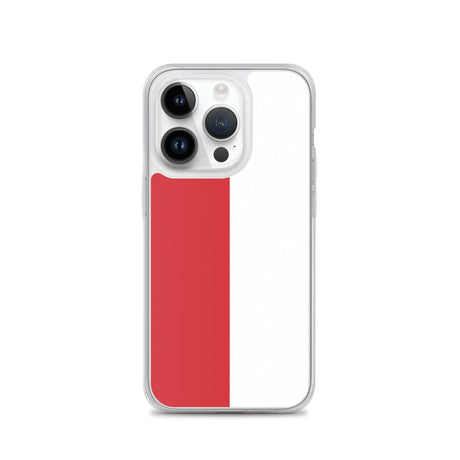 Coque de Télephone Drapeau de Monaco - Pixelforma