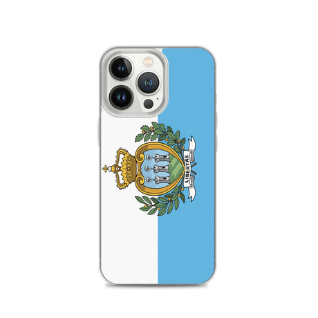 Coque de Télephone Drapeau de Saint-Marin - Pixelforma