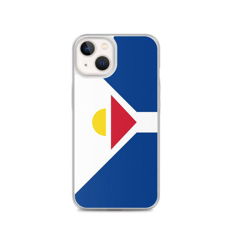 Coque de Télephone Drapeau de Saint-Martin (Antilles françaises) - Pixelforma