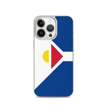 Coque de Télephone Drapeau de Saint-Martin (Antilles françaises) - Pixelforma