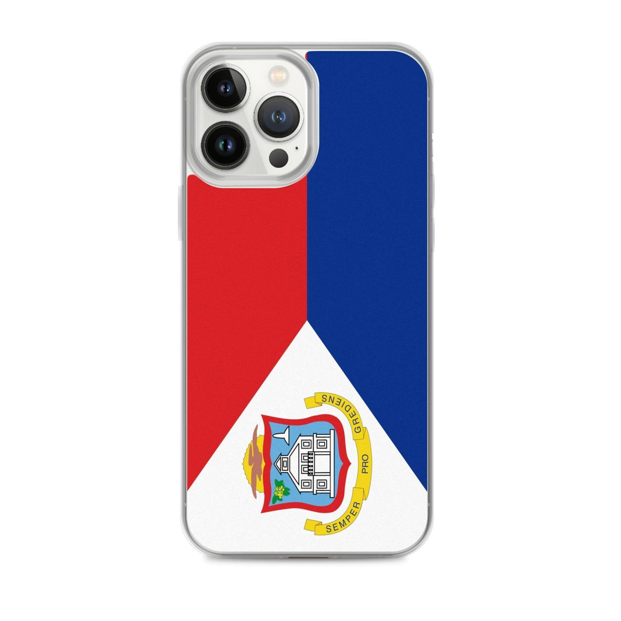 Coque de Télephone Drapeau de Saint-Martin - Pixelforma