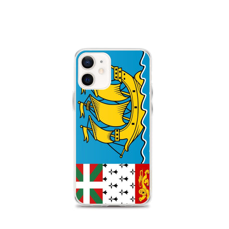 Coque de Télephone Drapeau de Saint-Pierre-et-Miquelon - Pixelforma