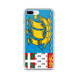 Coque de Télephone Drapeau de Saint-Pierre-et-Miquelon - Pixelforma