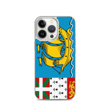 Coque de Télephone Drapeau de Saint-Pierre-et-Miquelon - Pixelforma