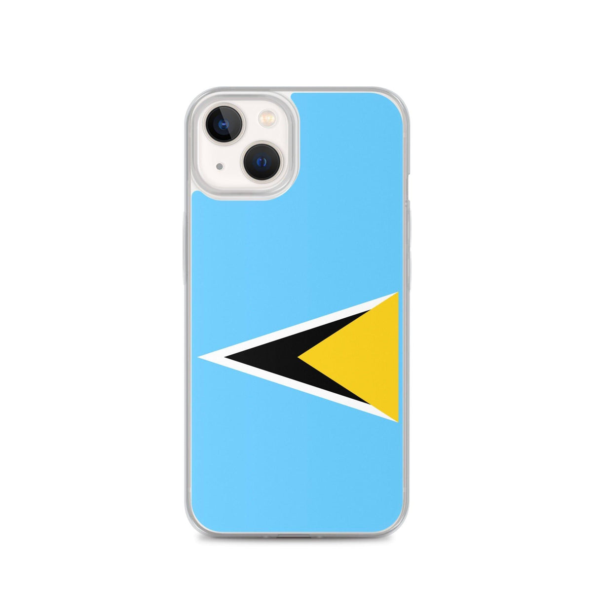 Coque de Télephone Drapeau de Sainte-Lucie - Pixelforma