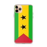 Coque de Télephone Drapeau de Sao Tomé-et-Principe - Pixelforma