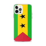 Coque de Télephone Drapeau de Sao Tomé-et-Principe - Pixelforma