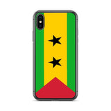 Coque de Télephone Drapeau de Sao Tomé-et-Principe - Pixelforma