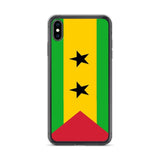 Coque de Télephone Drapeau de Sao Tomé-et-Principe - Pixelforma