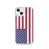 Coque de Télephone Drapeau des États-Unis - Pixelforma 