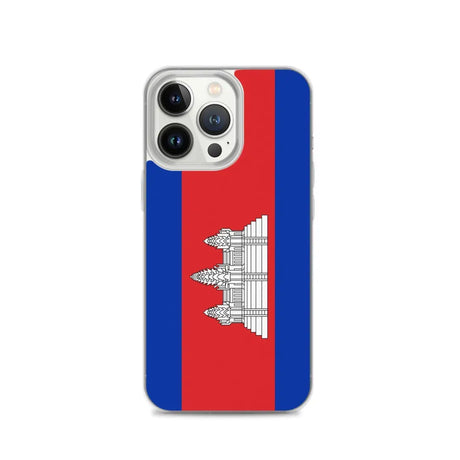 Coque de Télephone Drapeau du Cambodge - Pixelforma 