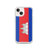 Coque de Télephone Drapeau du Cambodge - Pixelforma 