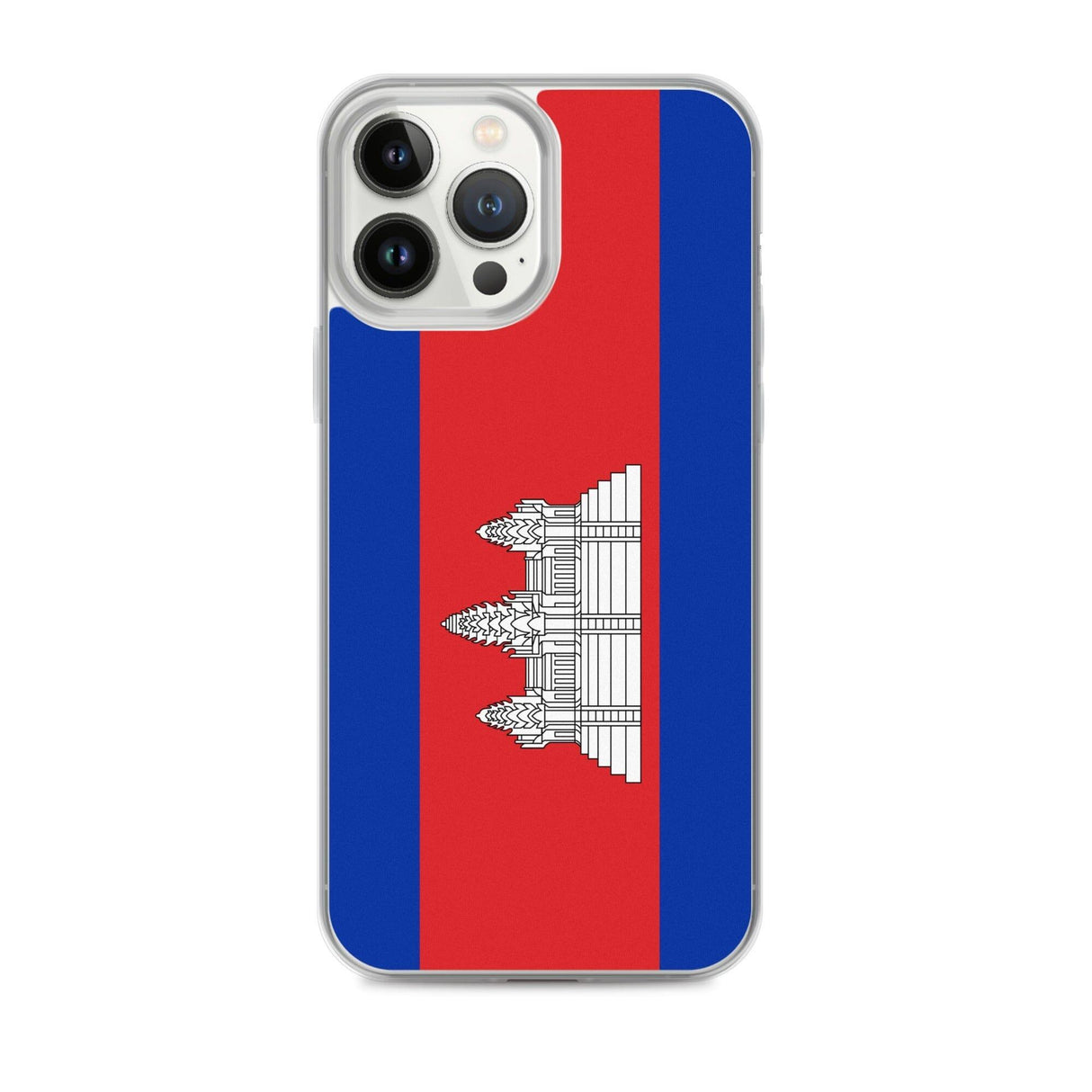 Coque de Télephone Drapeau du Cambodge - Pixelforma