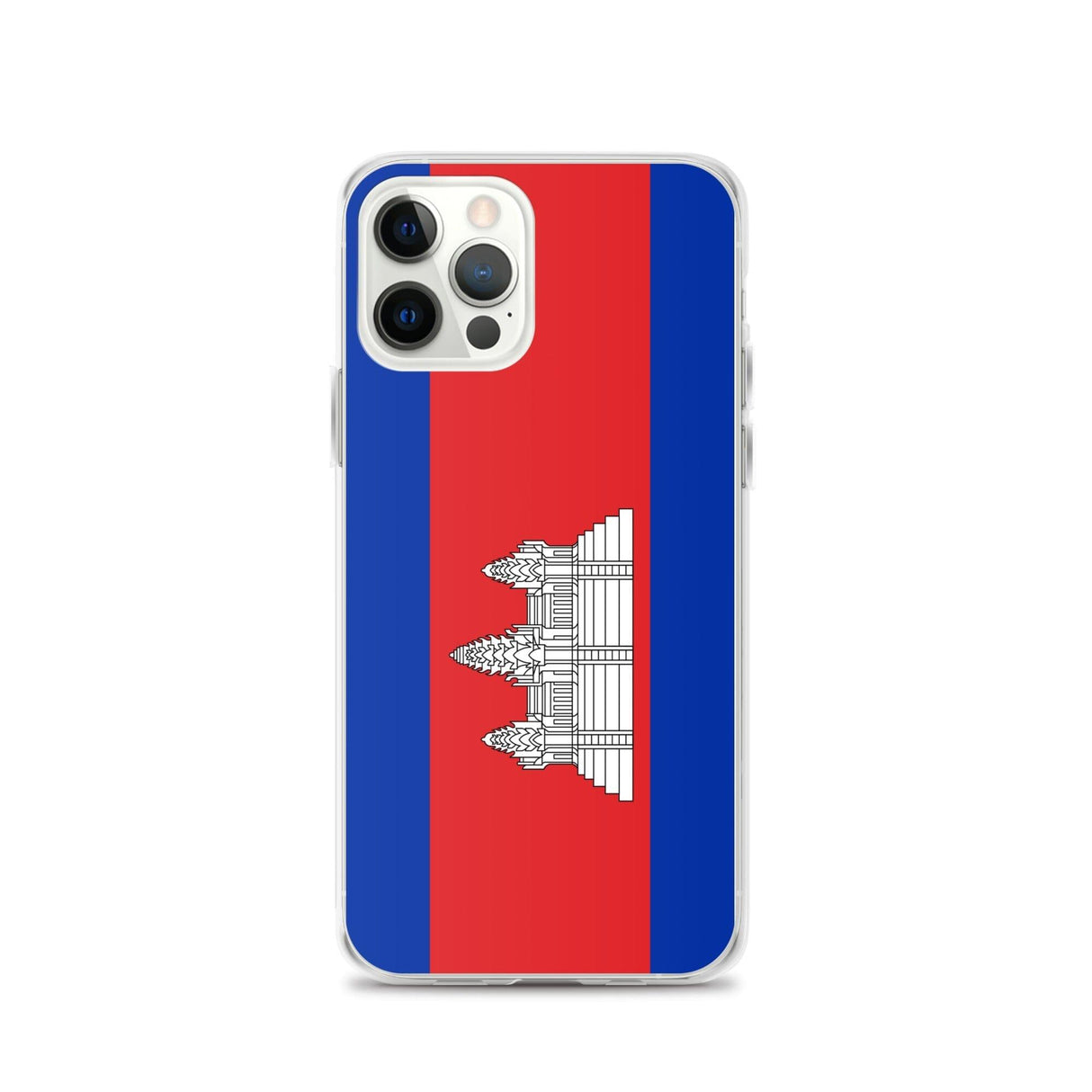 Coque de Télephone Drapeau du Cambodge - Pixelforma