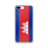 Coque de Télephone Drapeau du Cambodge - Pixelforma