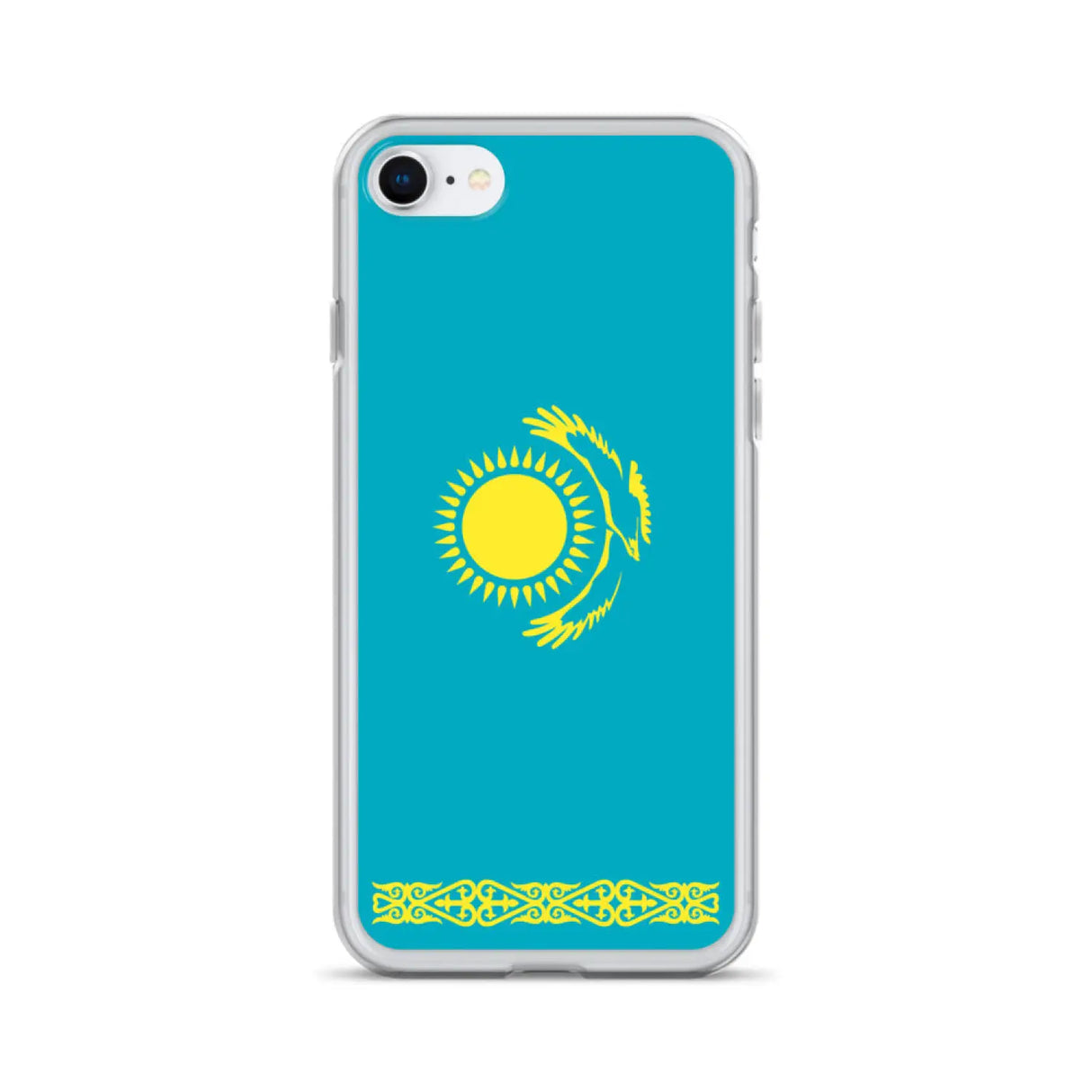 Coque de télephone drapeau du kazakhstan - pixelforma